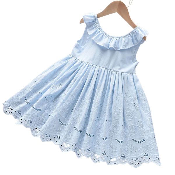Vestido Infantil Azul